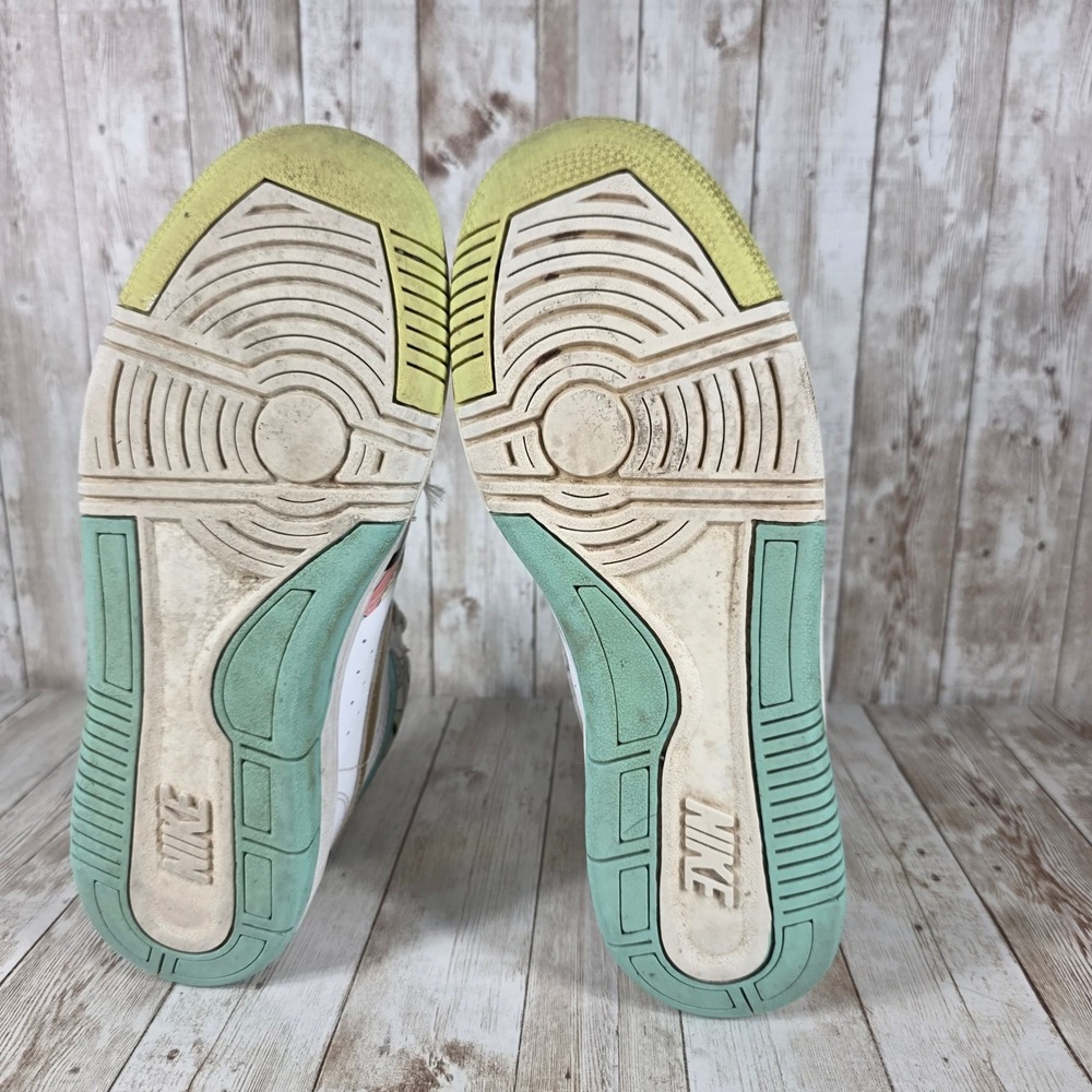 Nike Son of Force Women's Sneakers - White, Gold, Teal, Multicolor - Picture 8 of 9